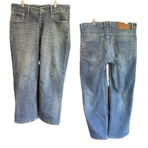 Edwin Toyko Japan Straight Leg Relaxed Fit Light Blue Jeans Men's (36X26)